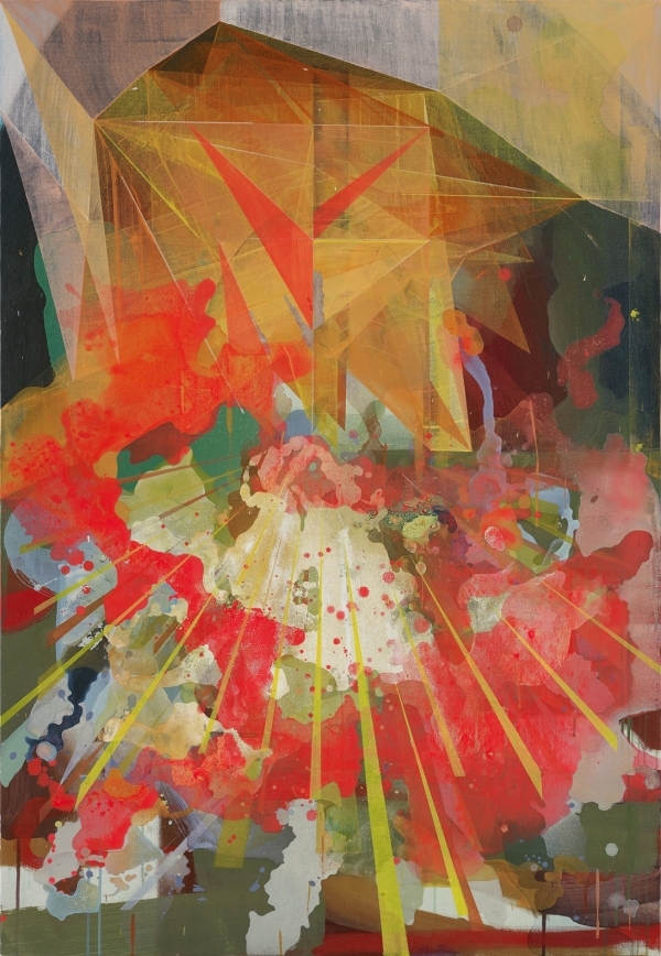 Overlap area ︱acrylic on canvas ︱162.2x130.3cm︱ 2014