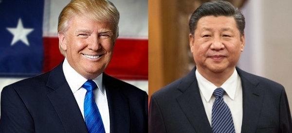 (좌측부터) 美 도널드 트럼프 대통령, 中 시진핑 국가주석