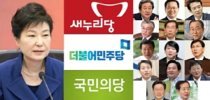 박근혜 지지율, 리얼미터도 한 자릿수 '추락'