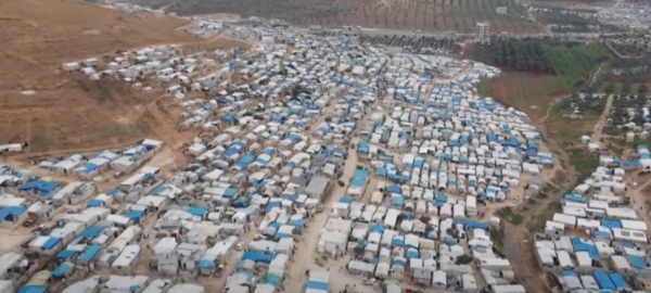 튀르키예 시리아 난민촌 전경 © 공식 영문 알자지라 유튜브 갭처
