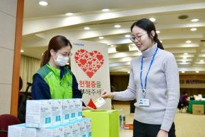 코오롱그룹, ‘헌혈하고 송년회’ 동계 헌혈 캠페인 전개